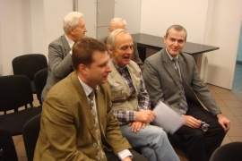 w I-rzedzie (od lewej: P.Krajewski, T.Grudzi, P.Marusak