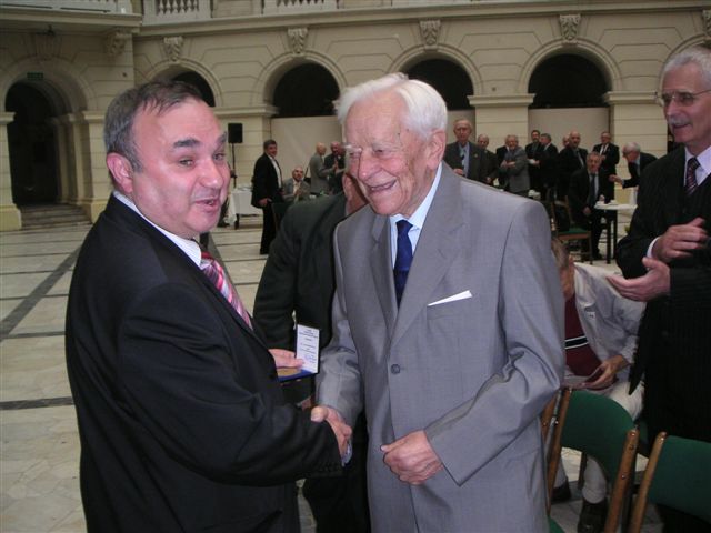Jerzy Smornow i Jerzy Barglik - Prezes SEP